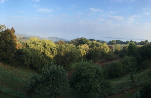 Badefols-d'Ans Casa | Aislado Casa solariega con piscina rodeada de espectaculares vistas al campo