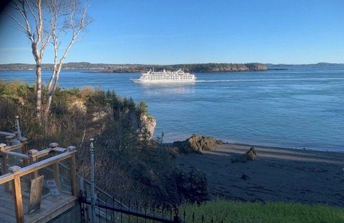 Campobello Island Cabaña | Cabaña frente al mar aislada con hermosa playa para mar de vidrio