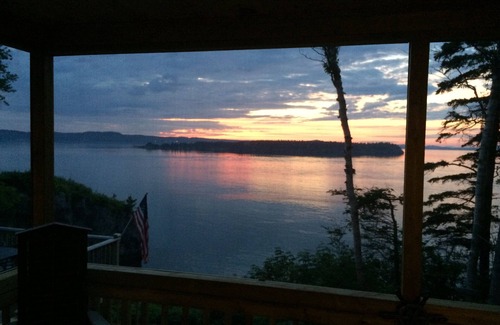 Campobello Island Cabaña | Cabaña frente al mar aislada con hermosa playa para mar de vidrio