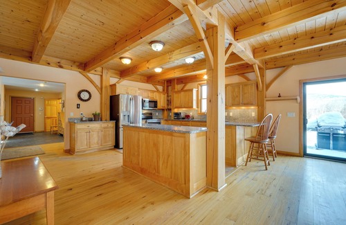 Stratton Casa | Secluded Vermont Retreat: Outdoor Pool & Deck