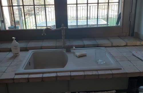 Lesignano de' Bagni Casa | Apartamento en edificio rural reformado, planta baja con patio jardín.