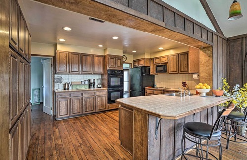 Grants Pass Casa | Serene Riverfront Escape w/ Hot Tub & Views!