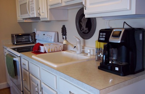 Stevensville Apartamento | Apartamento sereno frente al mar en la isla de Kent
