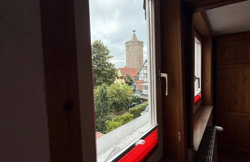 Alsfeld Apartamento | Serenity in the half-timbered house in the center of Alsfeld