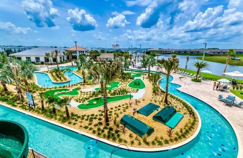 Kissimmee Cabaña | Serenity Lakeview Retreat Stunning Water Views, No Rear Neighbors, Private Pool, Game Room & Star Wars Cinema