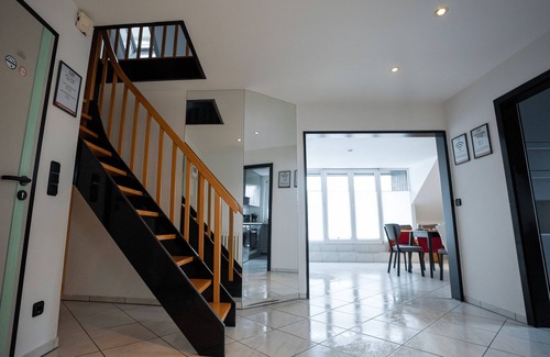 Alt-Rentfort Apartamento | Serviceroom24 - Space in Gladbeck WLAN - Smart-TV - 24-7 check-in and kitchen