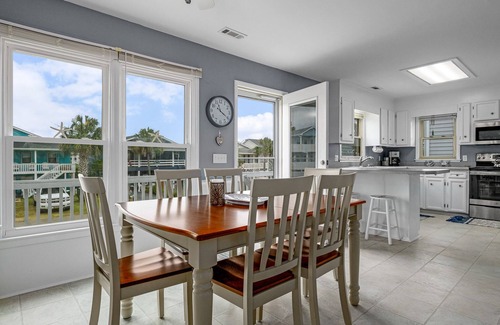 Holden Beach Casa | "Sierra Hotel" - is a 3 Bedroom, 2 bath SF House, Located on Canal with Floating Dock, Pet Friendly