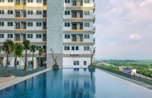 Kedungmanggu Apartamento | Simple Rest Studio (No Kitchen) At Lrt City Sentul - Royal Sentul Park Apartment