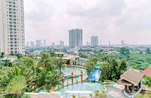 Panunggangan Utara Apartamento | Simply and Cozy Pool View 2BR at Great Western Apartment By Travelio