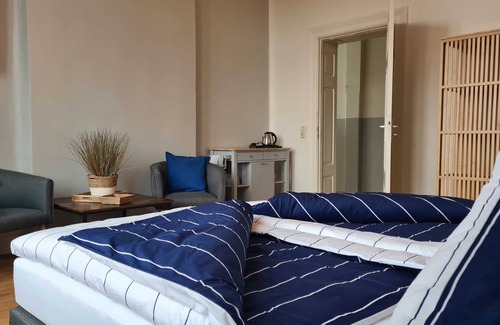 Anklam Apartamento | Single room 15 - Altes Lazarett guest house