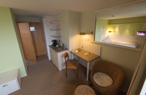 Helgoland Casa | Habitación individual a la orilla del mar - Hotel Rickmers Insulaner