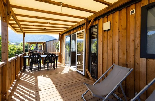 Sisteron Casa | Sites and Landscapes Les Prés Hauts *** - Mobile home Privilège Baronnies 2 Bedrooms 4 people
