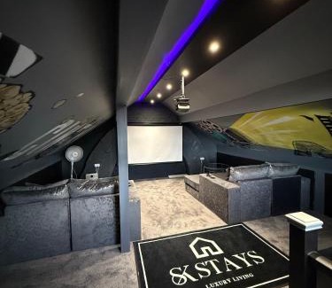 Ogden Casa | SK Stays Modern Luxury Home With Jacuzzi Bath & Cinema Room