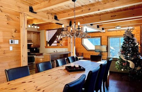 Saint-Philemon Chalet De Esquí | Ski Chalet | Mountain and Spa | Chalet Héritage