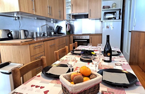 Pra Loup Apartamento | Alquiler de apartamento T3 para 8 personas en el centro de Pra-Loup, a 50m de pistas