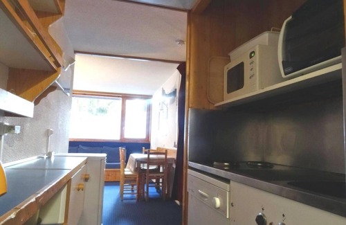Arc-1800 Apartamento | 100m del centro estación, Planta baja, tv, 25m², Les Arcs