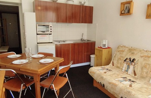 Prapoutel Apartamento | Estudio cabina en las pistas, balcón, en el centro de la estación