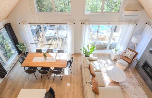 Pont-Rouge Chalet De Esquí | Skova - Nordic Harmony - Spa & Forest View