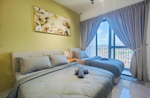 Bukit Indah Apartamento | Sky Trees dual-key studio 15-06 3pax, Bukit Indah, Aeon, Legoland, Netflix