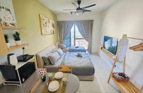Bukit Indah Apartamento | Sky Trees dual-key studio 15-06 3pax, Bukit Indah, Aeon, Legoland, Netflix