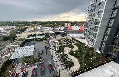 Kesklinn Apartamento | SkyResidence Luxury Apartment With City & Garden View