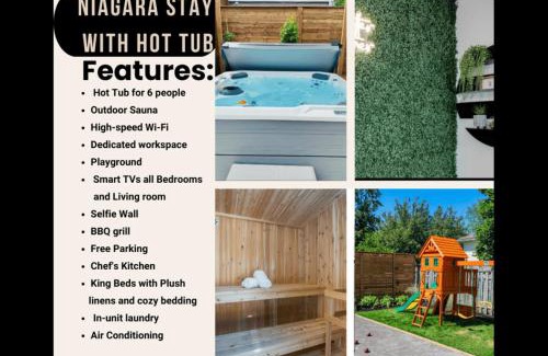 Chippawa Casa | Sleep 8 Hot Tub Backyard Retreat 5 Min To Falls