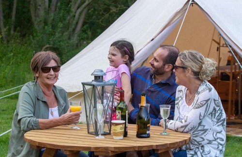 Clare Otro | Sleeps-5 lakeside tent - Suffolk