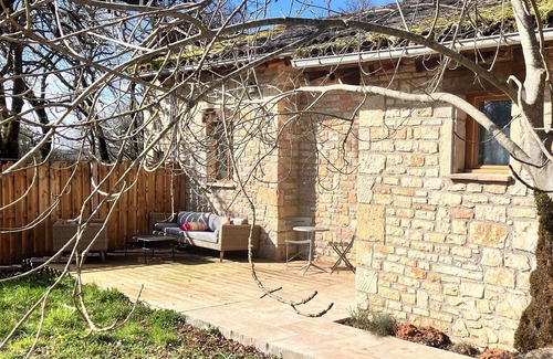Saint-Antonin Noble Val Casa | Small 2/4 person gite with swimming pool to share with the large gite