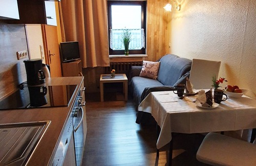 Baerenstein Apartamento | Pequeño apartamento vacacional con vistas a la montaña Bärenstein