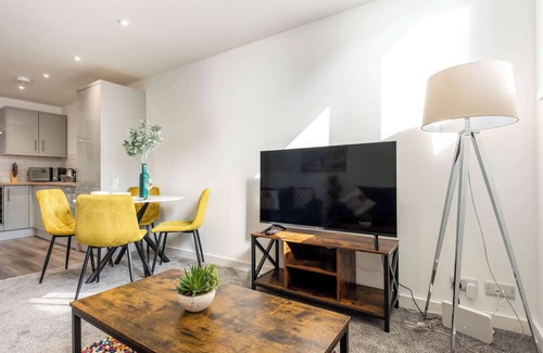 Rotherham Apartamento | Smart 1 Bedroom Apartment in Central Rotherham