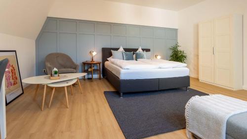 Crimmitschau Apartamento | Smiles Homes Appartement 52m2 im Hotel Mauritius - Privatparkplatz kostenfrei, Frühstück buchbar, direkt im Zentrum
