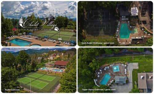 Chalet Village Chalet De Esquí | Smokies View Pools Pickleball Wood Fireplace HotTub Early Check