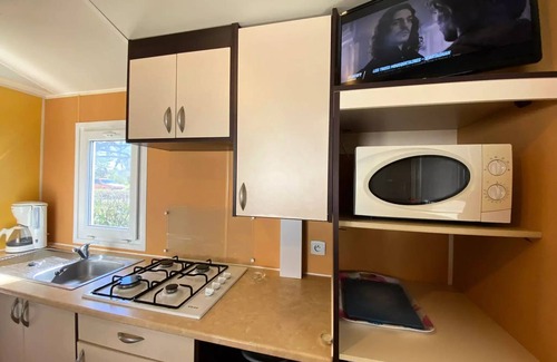 Puybrun Casa | Camping La Sole *** - Casa móvil 3 Habitaciones 4 Personas