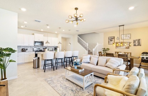 Sunridge Woods Casa | Solterra Elegantly 5BR4.5BA Villa w/private pool, Near Disney, FREE water park