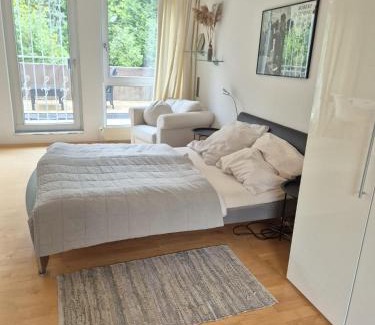 Wiesbaden Apartamento | Sonnige Loft mit Dachterasse