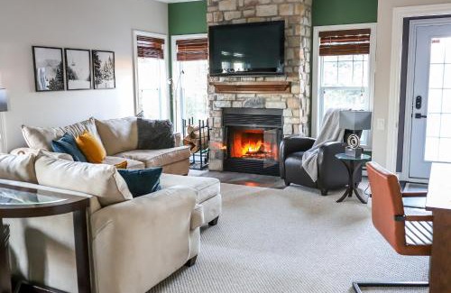Saint-Faustin-Lac-Carre Apartamento | Spa, piscine et plein air au Mont Blanc