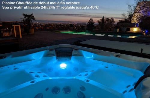 Agen Apartamento | Spa Privatif Terrasse sans vis à vis ,Sky House Agen,