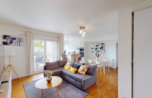 Saint-Denis Apartamento | Espacioso apto de 2 dormitorios a minutos d las principales atracciones de París