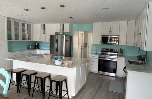 Spring Hill Casa | Spacious 4BR Waterfront Home w/ Heated Pool, Dock & Gulf Access, Sleeps 14+