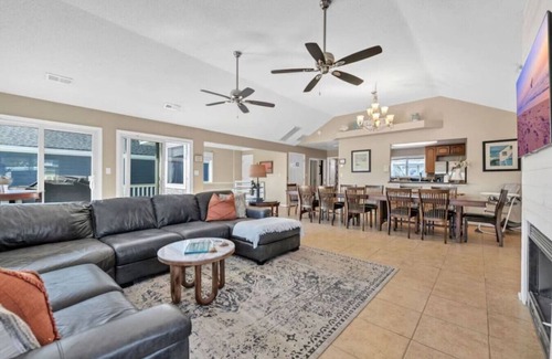 Croatan Beach Casa | Spacious 7BR Beach Retreat for Families & Groups | Private Pool, Hot Tub & Game Room