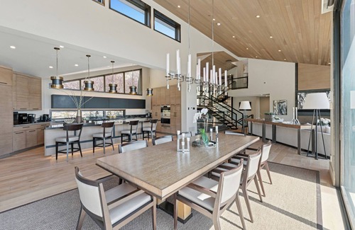 Deer Valley Casa | Spacious 7BR Deer Valley Ski In Ski Out Retreat w Theater and Elegant Mountain Style