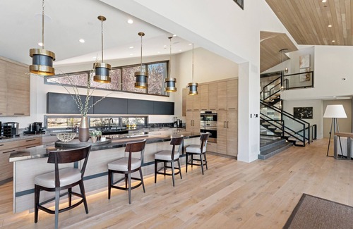 Deer Valley Casa | Spacious 7BR Deer Valley Ski In Ski Out Retreat w Theater and Elegant Mountain Style