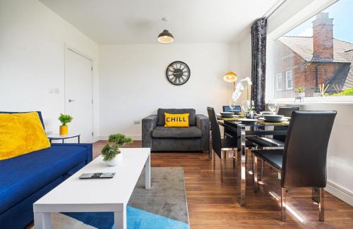 Hinckley Apartamento | Spacious and Bright 2 Bedroom Apartment, Sleeps 6, 1st Floor with Free Parking, Business and Leisure by Jesswood Properties