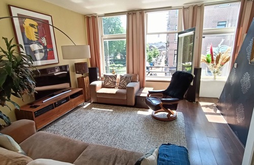 Da Costabuurt Apartamento | Spacious apartment (75m²) with large living room, roof terrace near Jordaan/Vondelpark