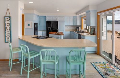 Belfair Casa | Gran casa frente a la playa en Hood Canal !!