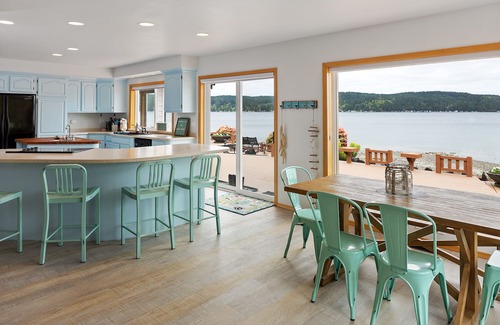 Belfair Casa | Gran casa frente a la playa en Hood Canal !!