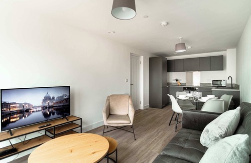 Vauxhall Apartamento | Spacious & Bright 2 Bed Apartment in Liverpool