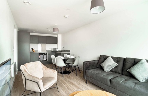 Vauxhall Apartamento | Spacious & Bright 2 Bed Apartment in Liverpool