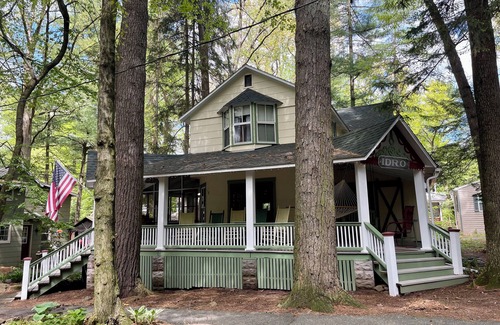 Mount Gretna Heights Cabaña | Amplia casa de campo con porches con encanto en el monte. Gretna - Hershey / Manheim, PA