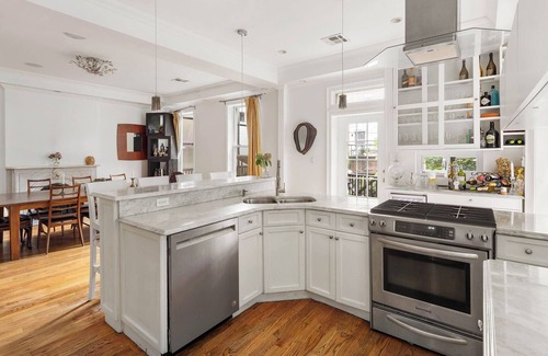 Clinton Hill Casa | # Gran casa privada de tres pisos en la hermosa Brooklyn: 10 plazas